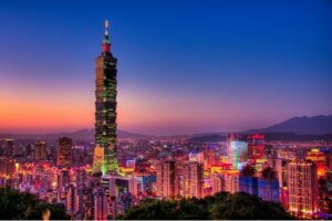Tháp TAIPEI 101 nổi tiếng của Đài Loan
