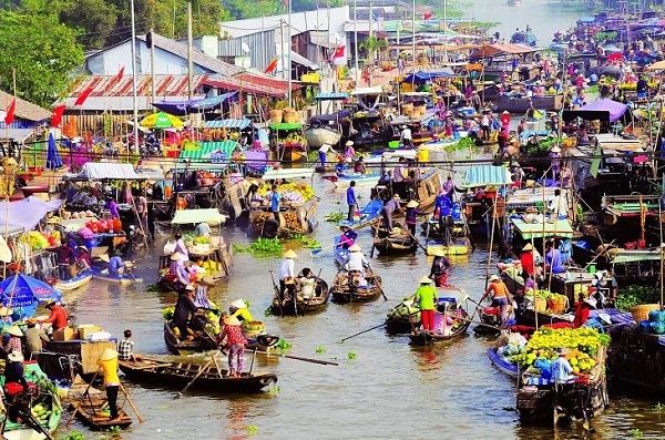 Chợ Nổi 4 miền là một trong những chợ nổi Pattaya nổi tiếng