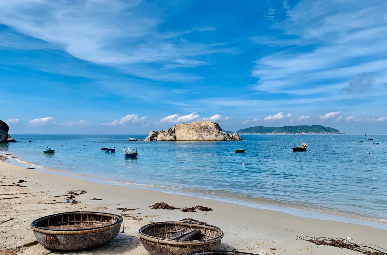 Bãi Làng là một trong 10 bãi biển nổi tiếng của Cù Lao Chàm