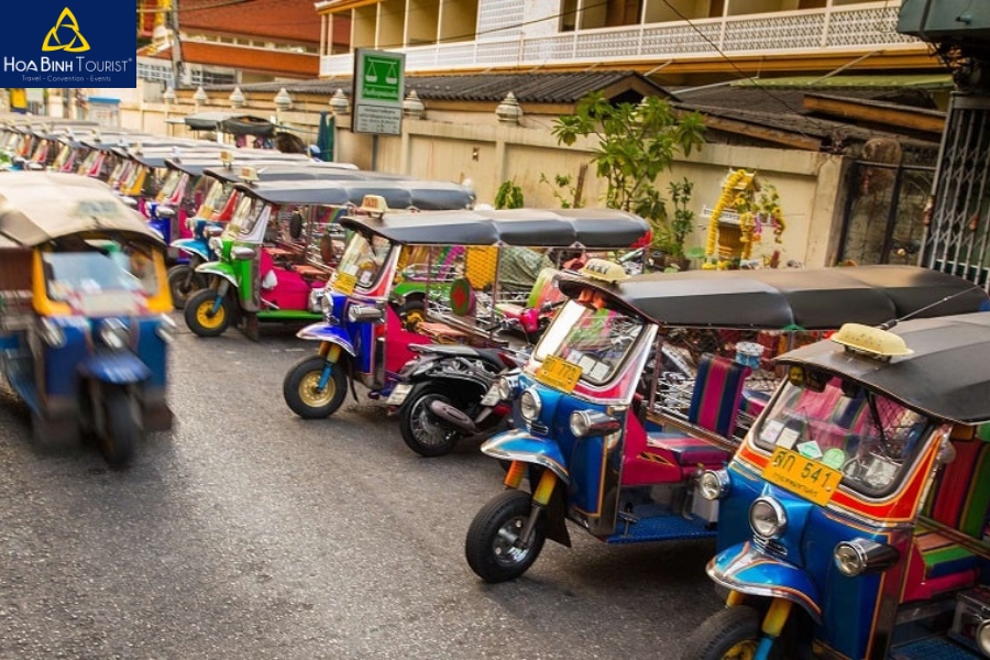 Dự tính trước chi phí di chuyển tại Thái Lan
