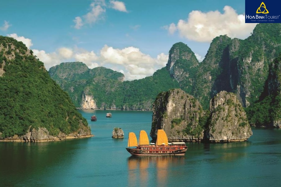 Vịnh Hạ Long là điểm du lịch nhất định phải ghé thăm khi du lịch Quảng Ninh 