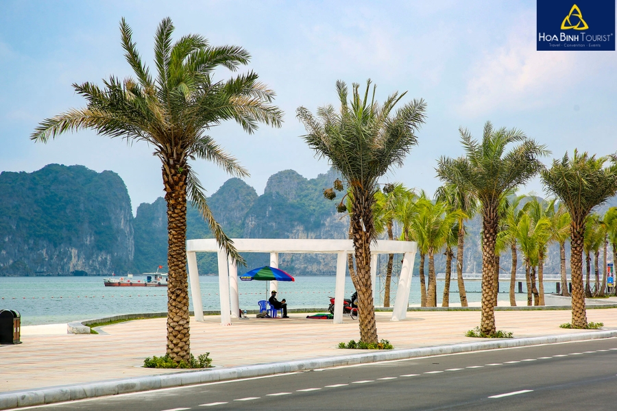 Đường Trần Quốc Nghiễn - Tuyến đường ven biển đẹp bậc nhất Hạ Long