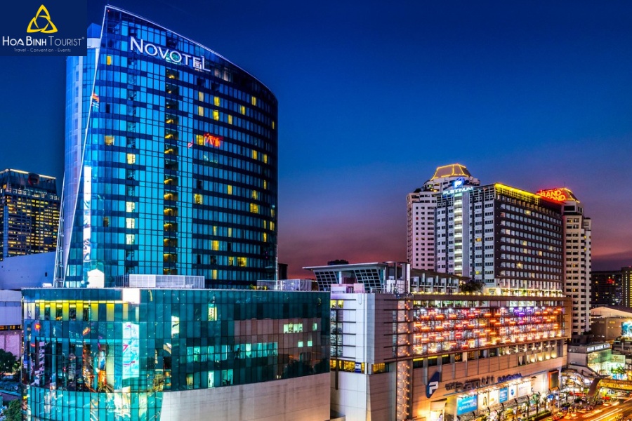 Khách sạn 4 sao Novotel Platinum tại Bangkok, Thái Lan