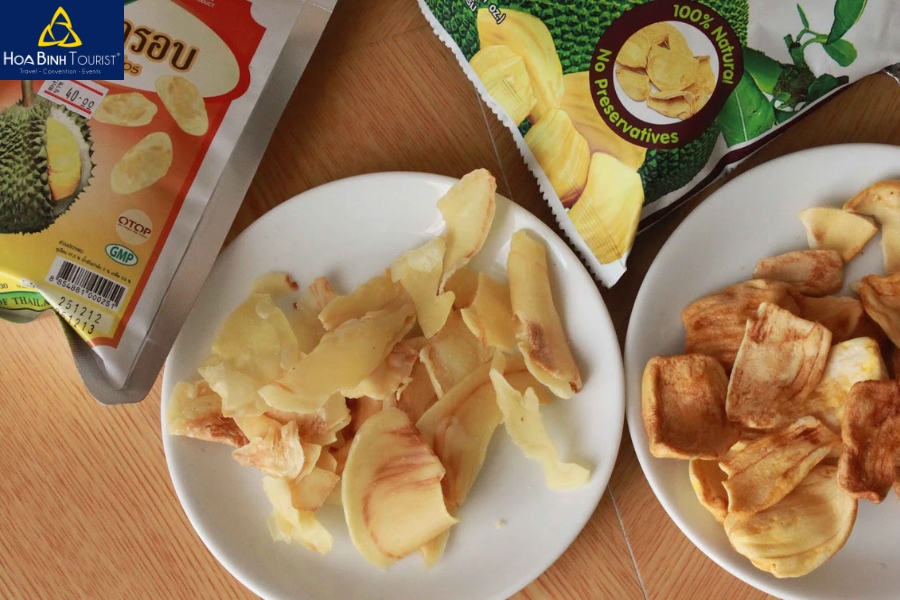 Bánh Chips sầu Thái Lan cho những tín đồ mê sầu riêng