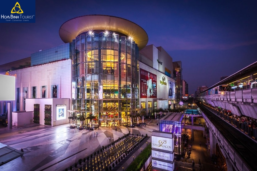 Trung tâm thương mại sầm uất lớn nhất Đông Nam Á Siam Paragon