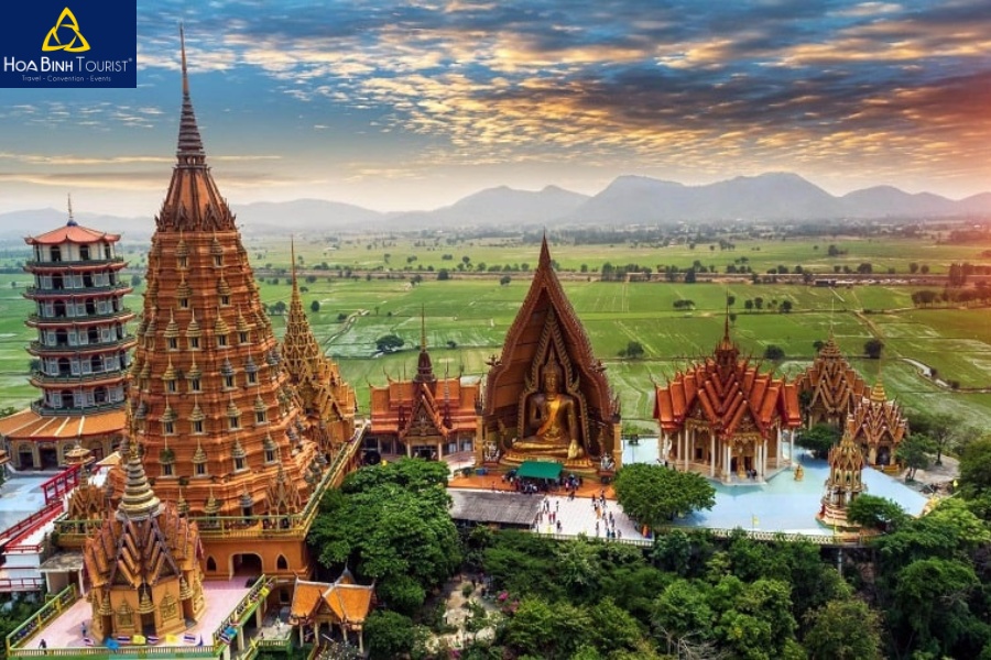 Nhận visa và bắt đầu chuyến đi trải nghiệm đất nước Thái Lan xinh đẹp
