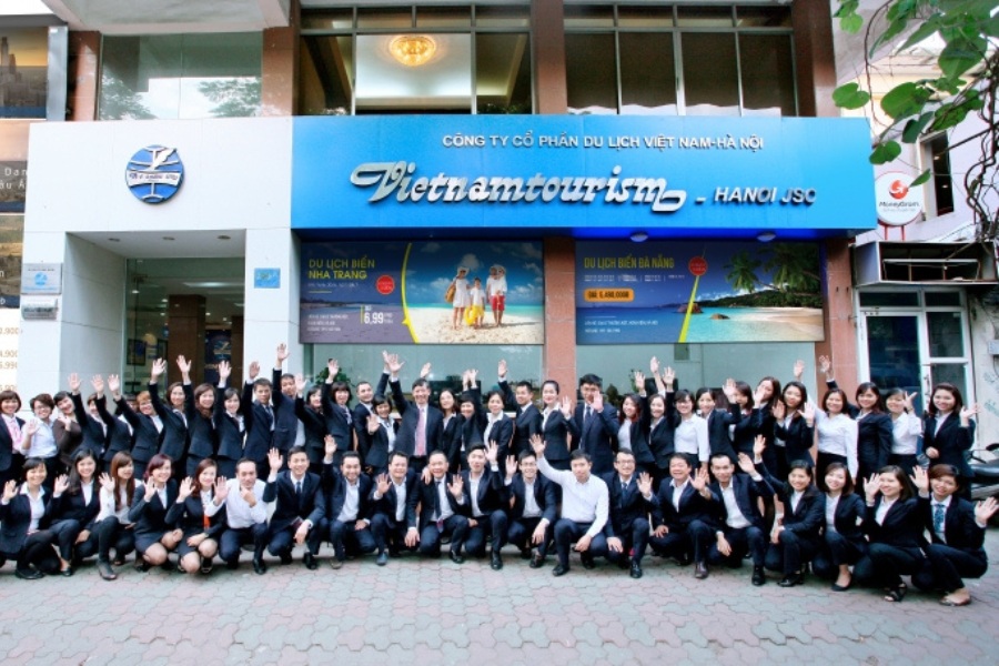 Đội ngũ nhân sự Công ty cổ phần du lịch Việt Nam – Hà Nội