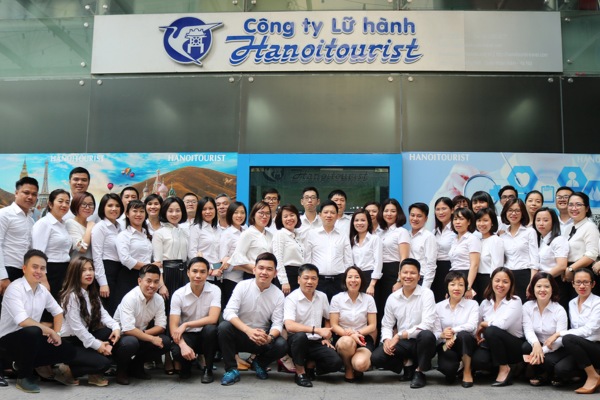 Đội ngũ nhân sự công ty du lịch Hanoitourist