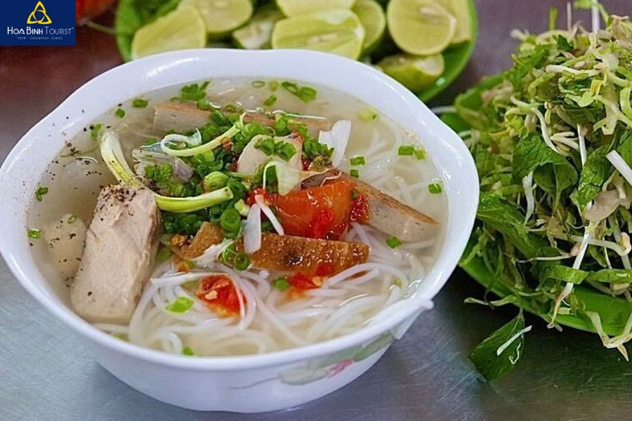 Bún cá Cô Ba có vị thơm ngon, hấp dẫn 