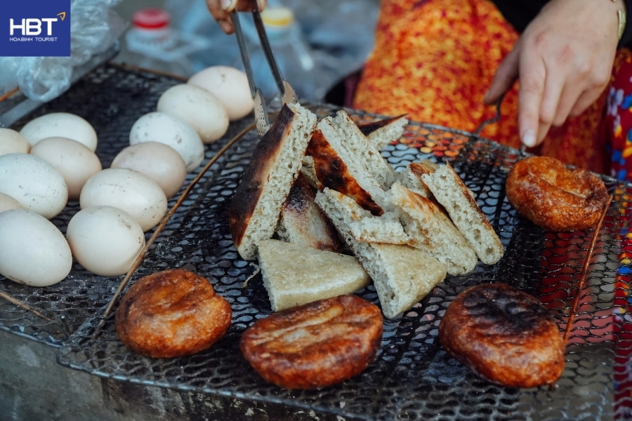 Bánh tam giác mạch nướng 