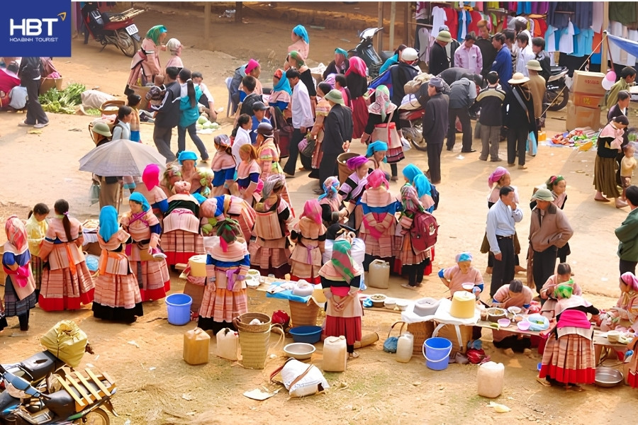 chợ phiên sapa - Chợ Bắc Hà
