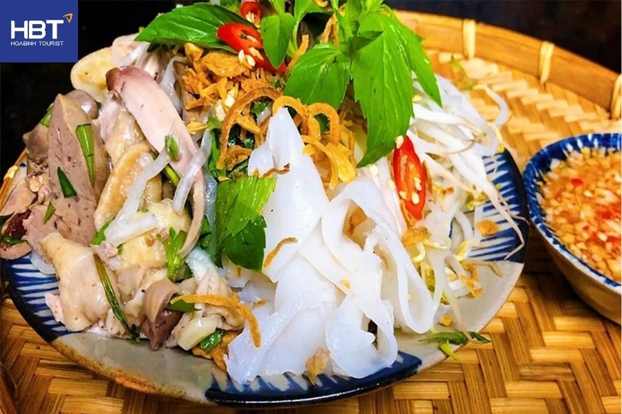 đặc sản Đà Lạt - Bánh ướt lòng gà