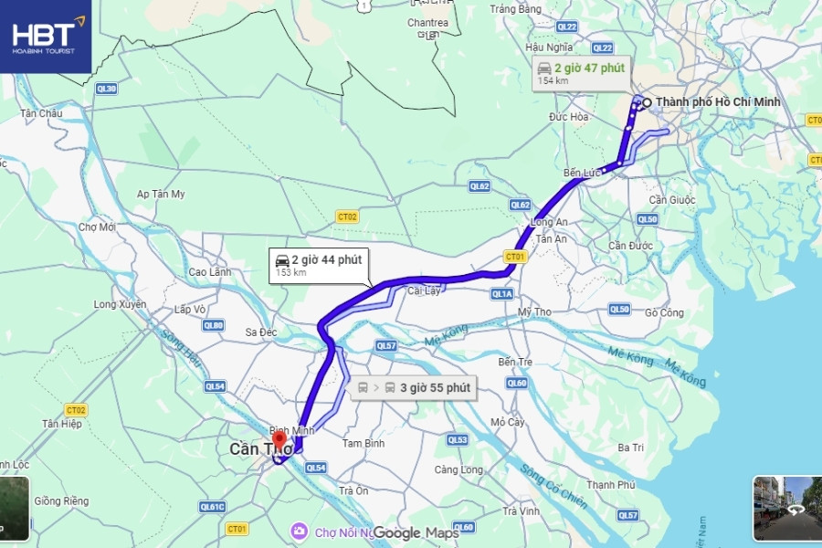Cách di chuyển đến Bến Ninh Kiều từ TP.HCM
