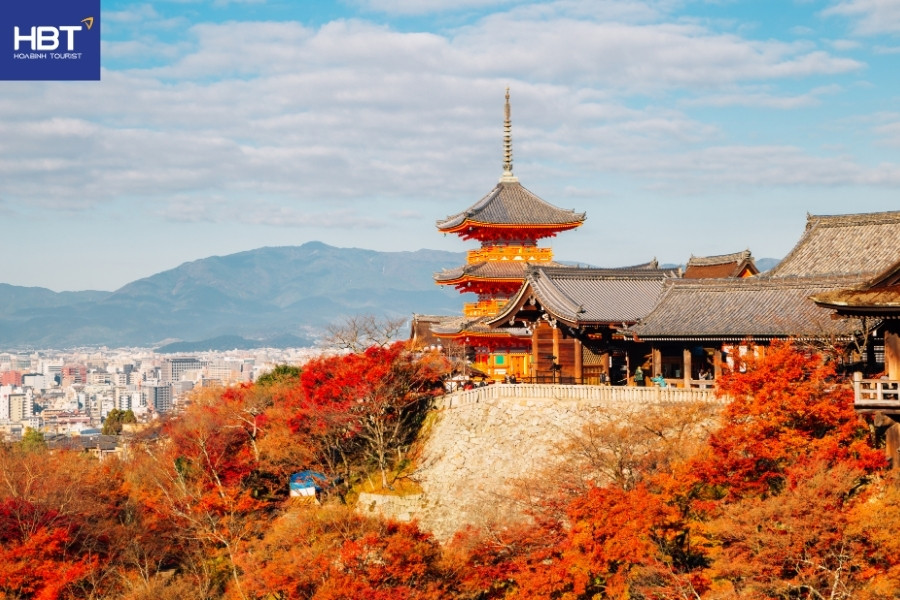 Nhật Bản - Kyoto mùa lá đỏ