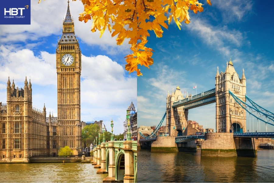 Cảnh mùa thu - Anh - London lãng mạn trong mùa thu
