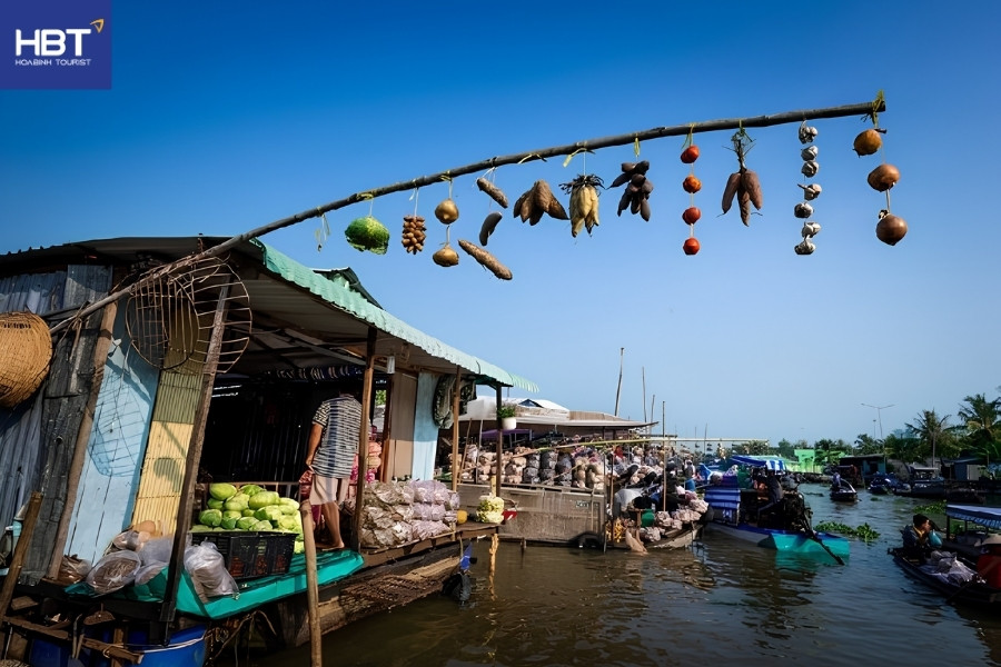 chợ nổi cái răng - Tìm hiểu hoạt động mua bán qua “cây bẹo”