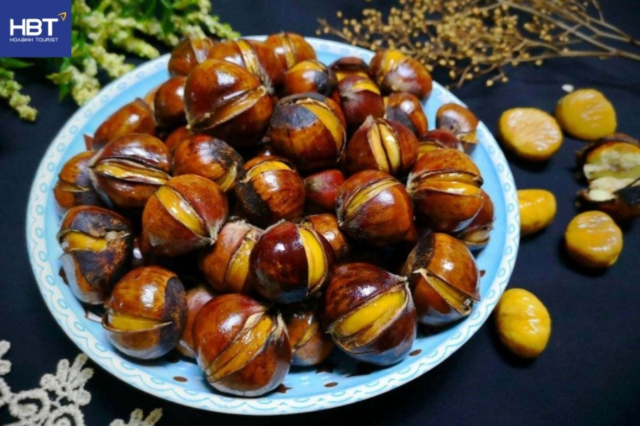 Mùa thu Trung Quốc có món gì ngon? Hạt dẻ rang đường