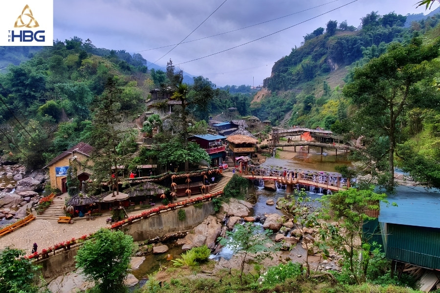 Ruộng bậc thang sapa - Bản Cát Cát